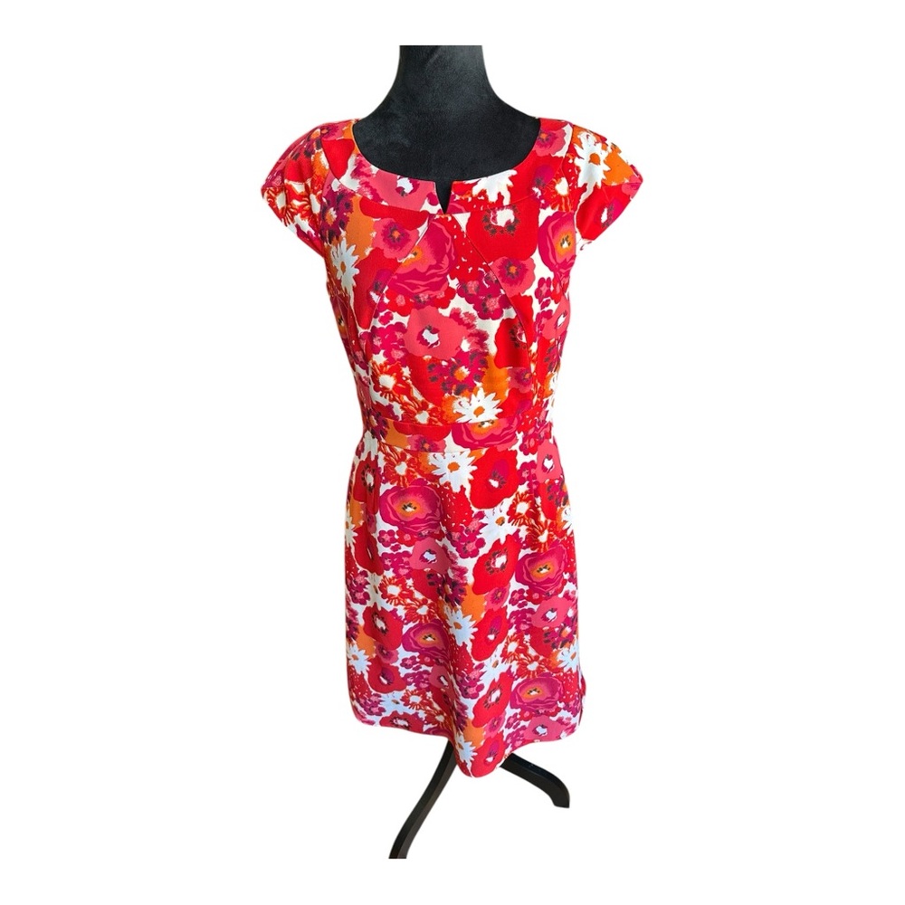 ISABELLA DeMARCO for Tahari Levine – Floral Midi Dress